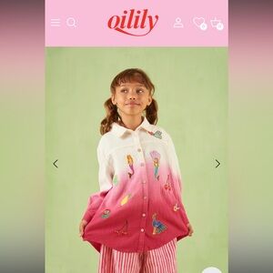 Oilily cotton button down